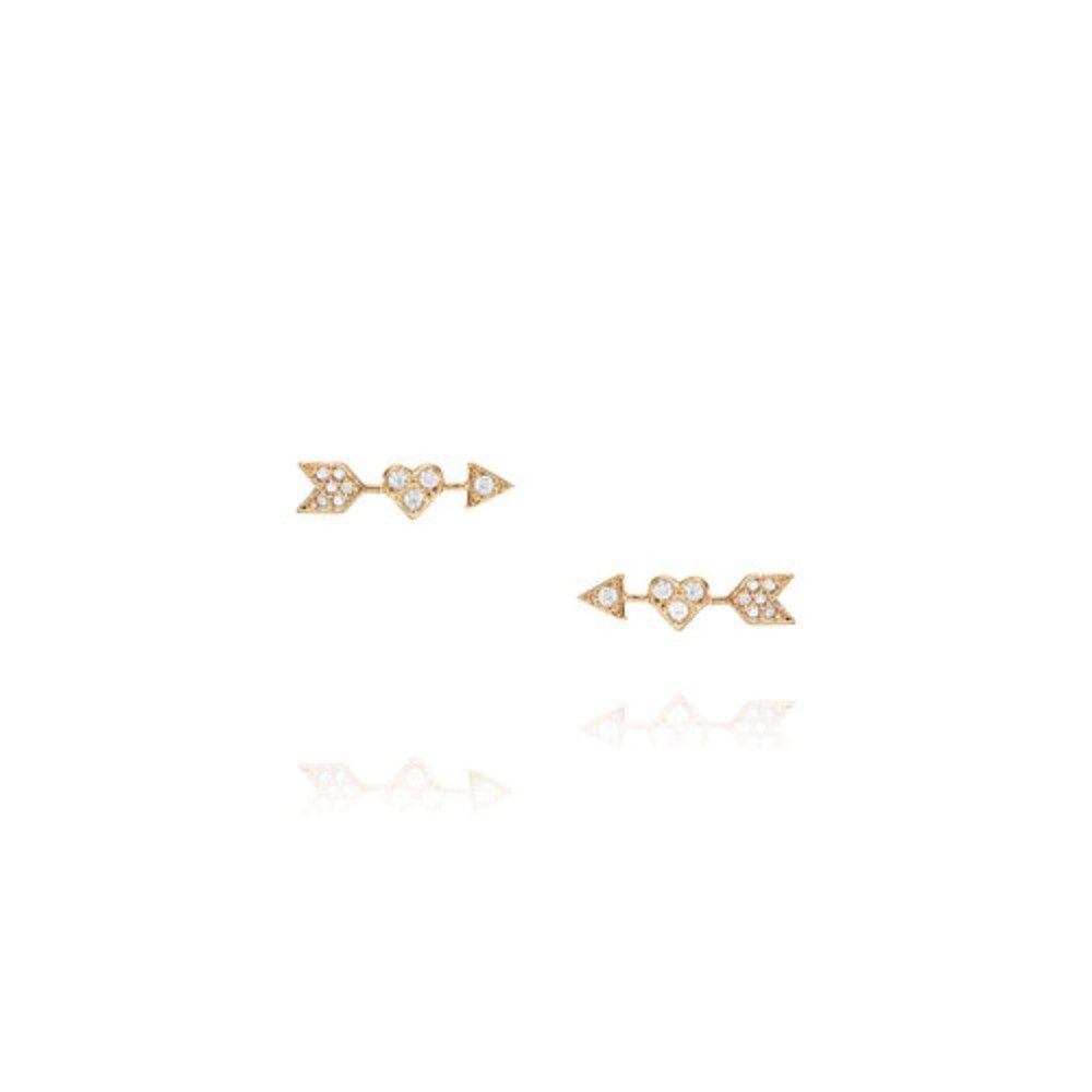 Petits Bijoux Be Mine Stud Earrings